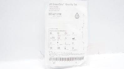 BD 47177E Alaris SmartSite Gravity Set 18ml x 104inch 10Drops/mL